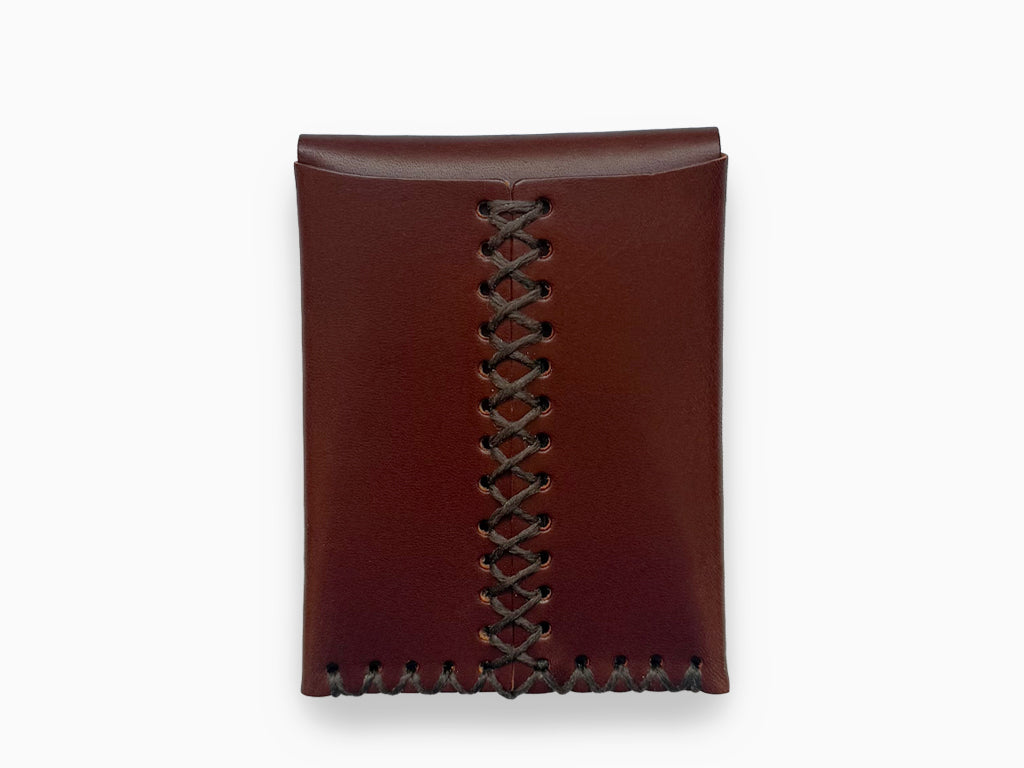 No. 092-GD Card Case with Snaps Bolt, Hickory