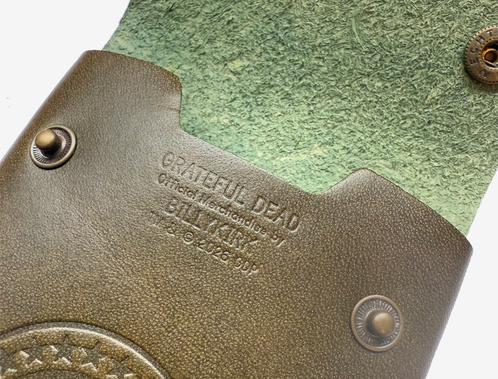 No. 092-GD Card Case with Snaps GOGD, Olive