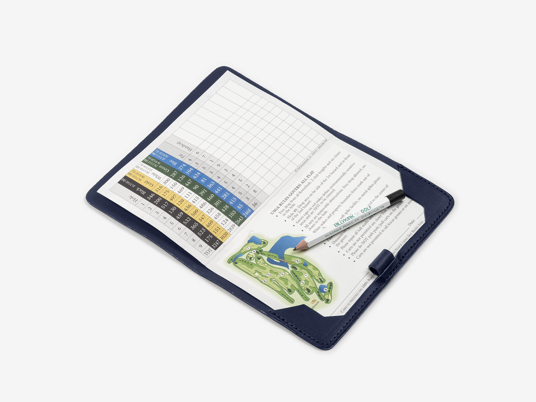 No. 580 Scorecard Holder, Navy