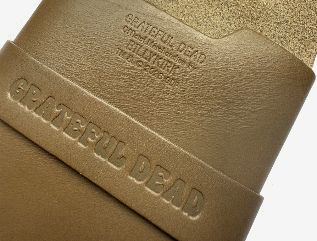 No. 155-GD Card Case with Flap GD, Taupe