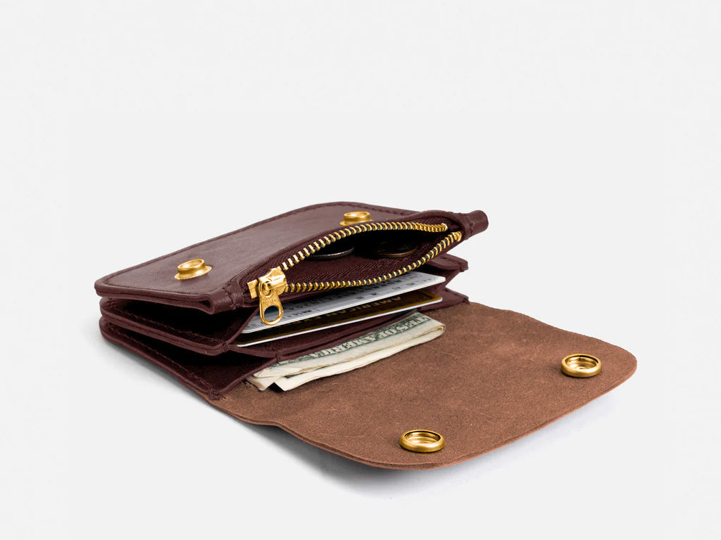 No. 262 Small Trucker Wallet, Hickory
