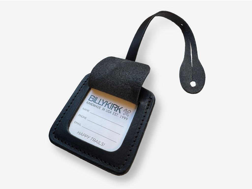 No. 645-GD Luggage Tag Stealie, Black