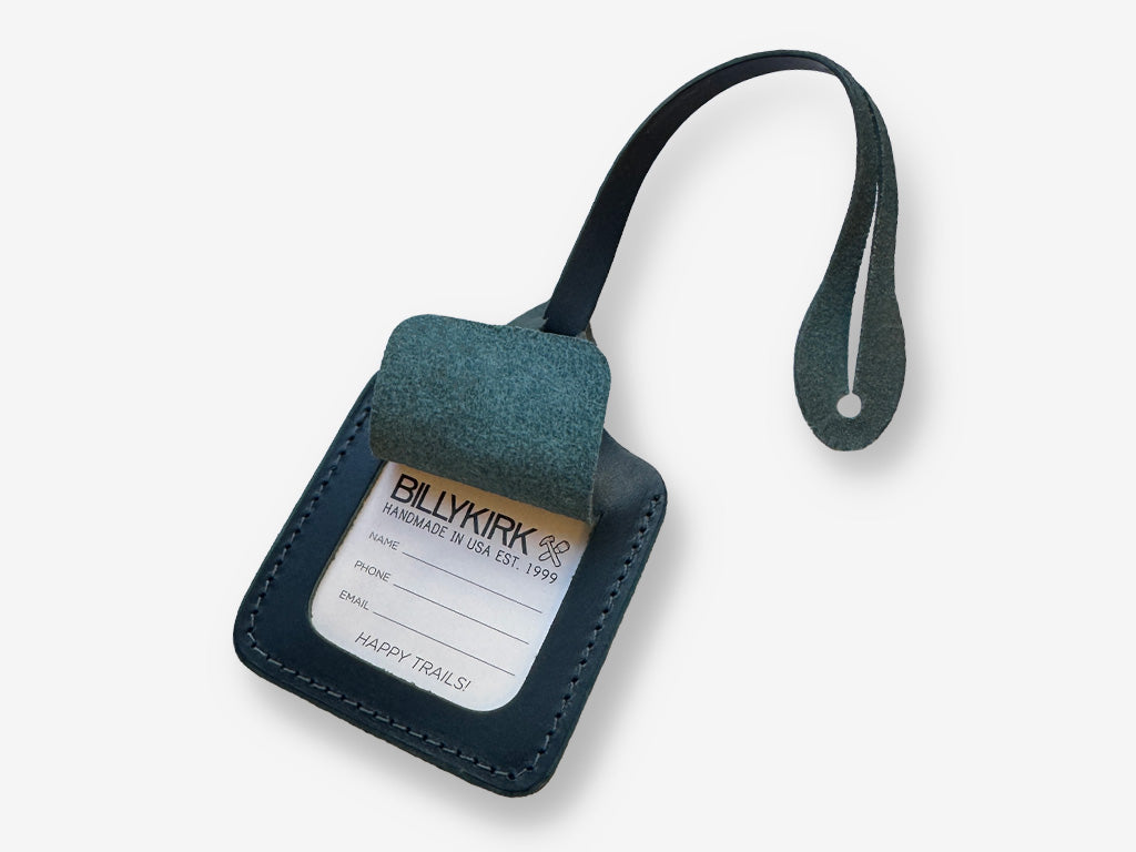 No. 645-GD Luggage Tag Bear, Navy