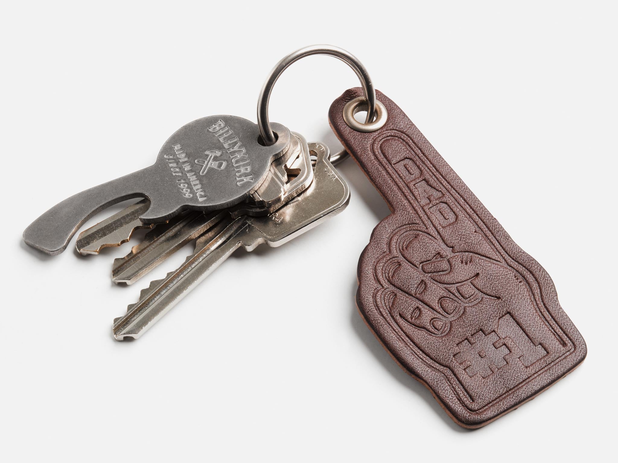 No. 557 #1 Dad Keychain