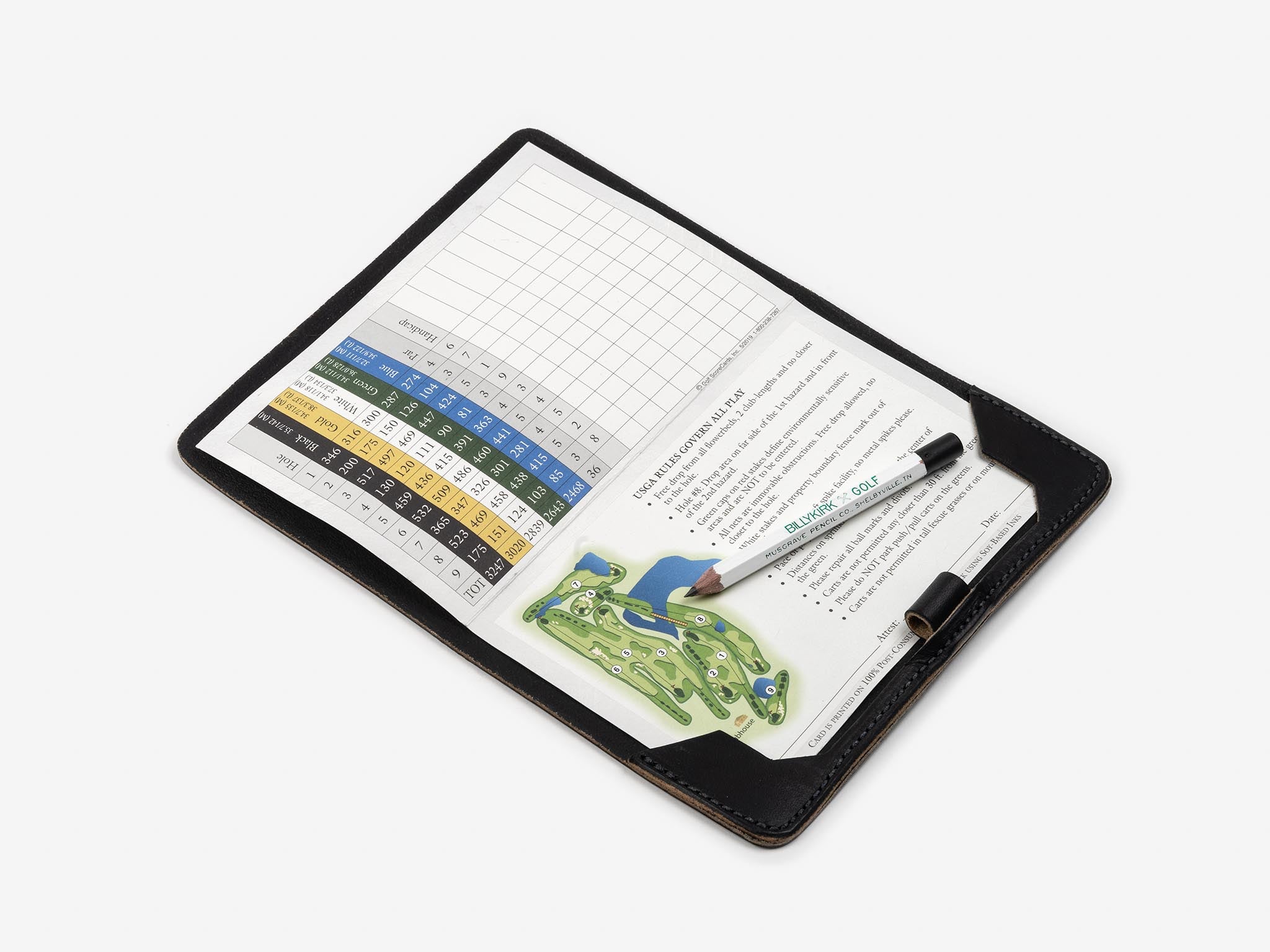 No. 580 Scorecard Holder, Black