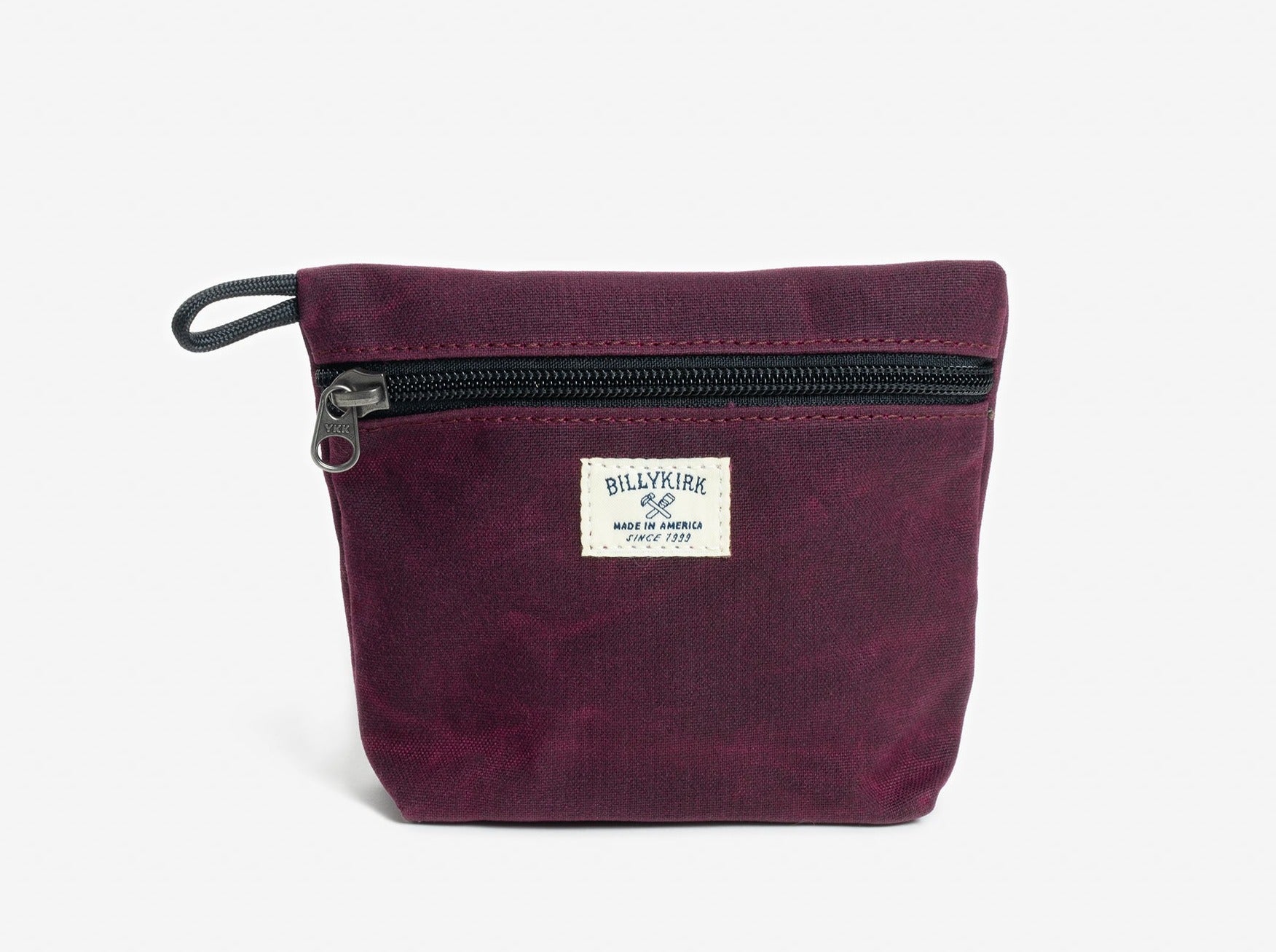 No. 302 Standard Issue Cable Pouch, Cranberry